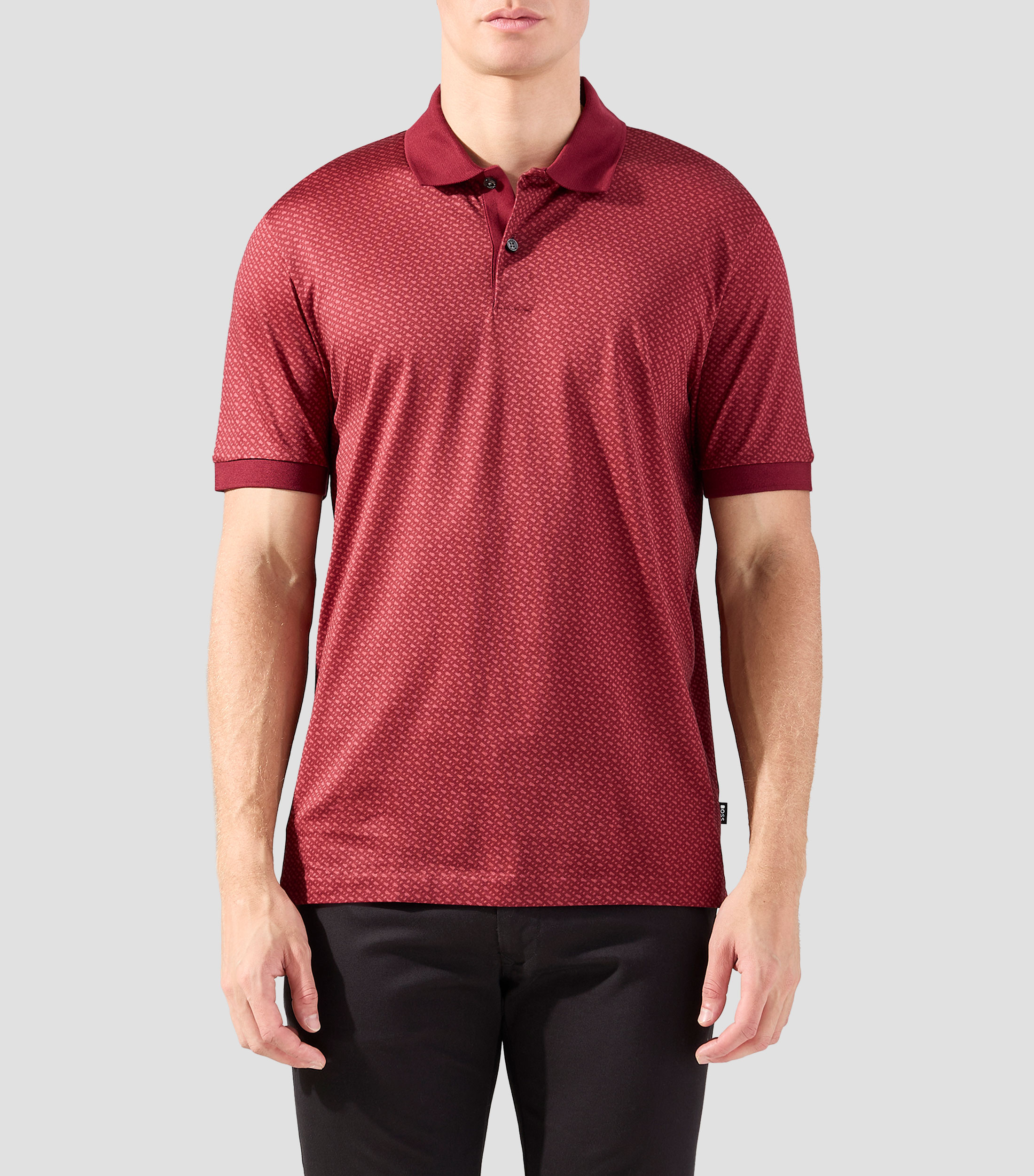 Playera Polo Boss manga corta Hombre